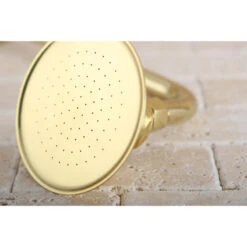 Kingston Brass Brass Shower Head, Polished Brass -Warm Bathroom 1d6123290ddee78f 6182 w800 h800 b0 p0