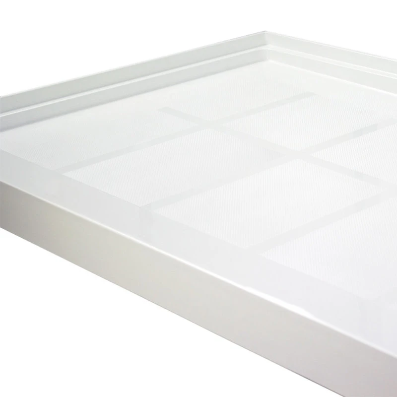 Transolid Linear 60"x30" Rectangular Shower Base With Left Hand Drain, White 12 Transolid Linear 60"x30" Rectangular Shower Base With Left Hand Drain, White - Image 12