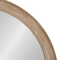 Mansell Wood Framed Wall Mirror, Brown 28 Diameter -Warm Bathroom 1e71bab00fb40e69 4983 w800 h800 b0 p0