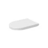 Duravit 006332 Starck 3 Elongated Closed-Front Toilet Seat - White