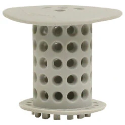 Lasco 03-1322 TubShroom Batchtub Drain Hair Catcher/Strainer/Snare, Gray
