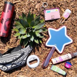 Starlet Led Handheld Makeup Mirror, Pearl White -Warm Bathroom 2231b14203ee1baf 8932 w800 h800 b0 p0