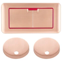 Toilet Hardware SM-1T106, Rose Gold