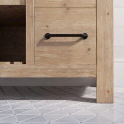 Rawley Bath Vanity, Weathered Fir, 42", Single Sink, Marble Top, Freestanding -Warm Bathroom 2381bbd403c73d6d 2294 w800 h800 b0 p0