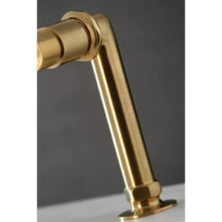 Aqua Vintage 7" Deck Mount Clawfoot Tub Faucet, Brushed Brass -Warm Bathroom 23d15d120c66ef94 7368 w800 h800 b0 p0