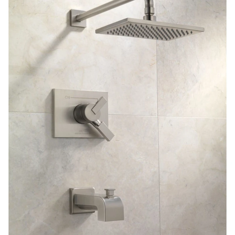 Delta Vero Monitor 17 Series Tub And Shower Trim, Chrome, T17453 2 Delta Vero Monitor 17 Series Tub And Shower Trim, Chrome, T17453 - Image 2