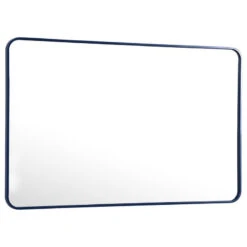 Ellis Soft Corner Metal Rectangular Mirror, Blue, 30"x48" -Warm Bathroom 2641afad00958f80 0499 w800 h800 b1 p0