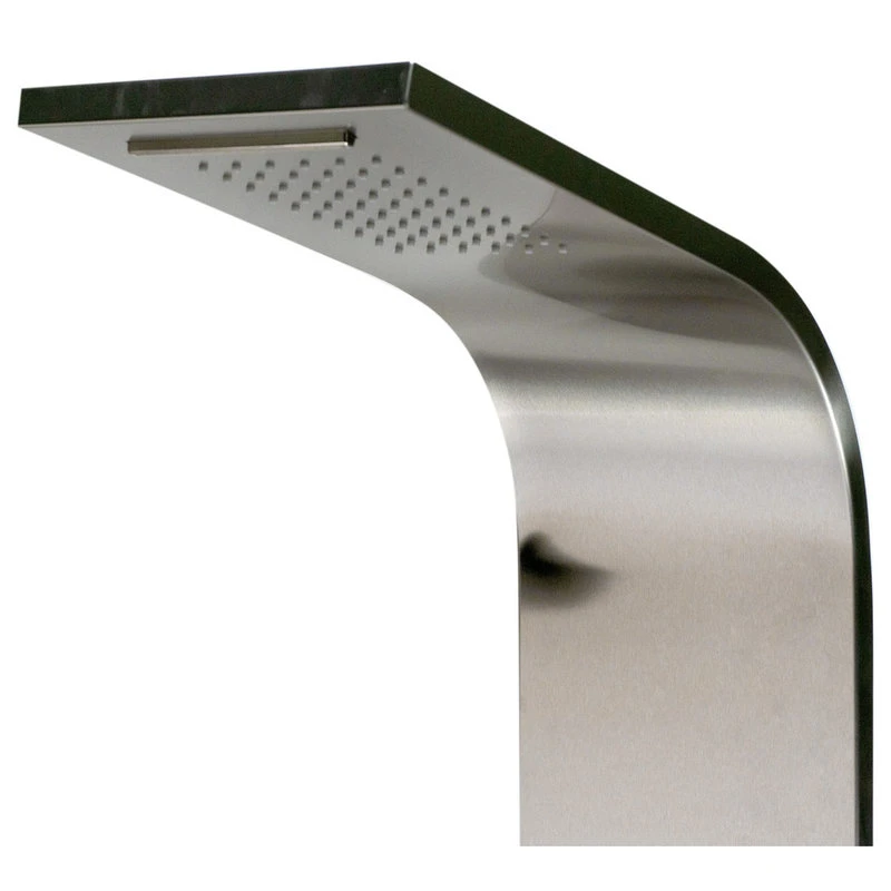 Modern Stainless Steel Shower Panel With 2 Body Sprays 2 Modern Stainless Steel Shower Panel With 2 Body Sprays - Image 2