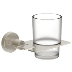 Symmons 353TH Dia Wall Mounted Metal Tooth Brush Holder - Satin Nickel