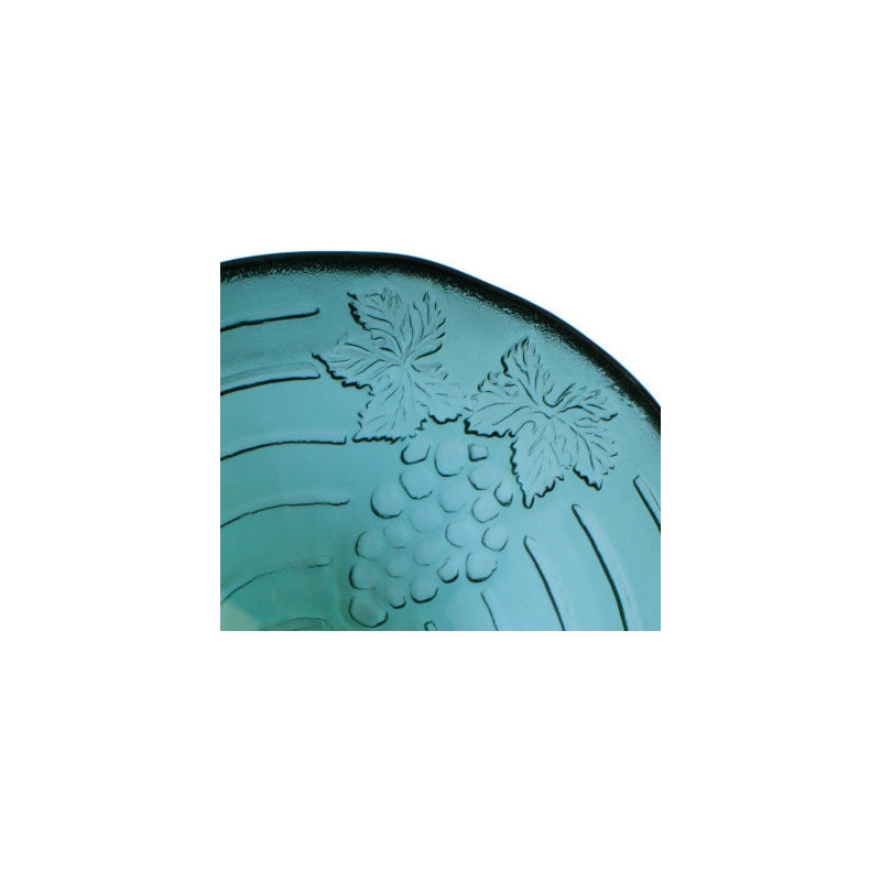 Above Counter Glass Vessel Basin - Emerald Grapes 3 Above Counter Glass Vessel Basin - Emerald Grapes - Image 3