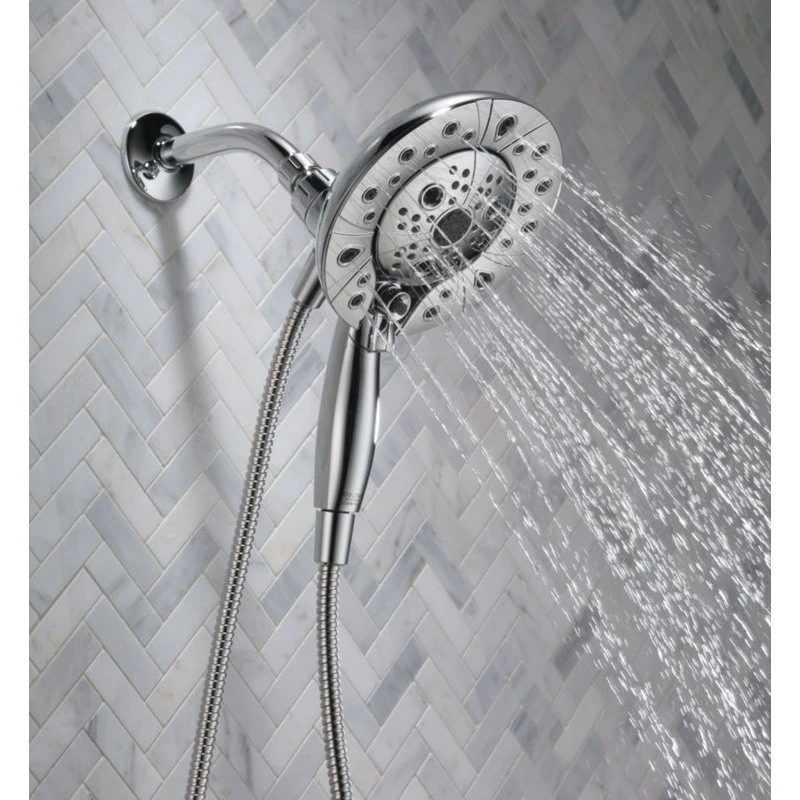Delta 58480-PK Universal Showering Round 1.75 GPM Multi Function - Brilliance 3 Delta 58480-PK Universal Showering Round 1.75 GPM Multi Function - Brilliance - Image 3