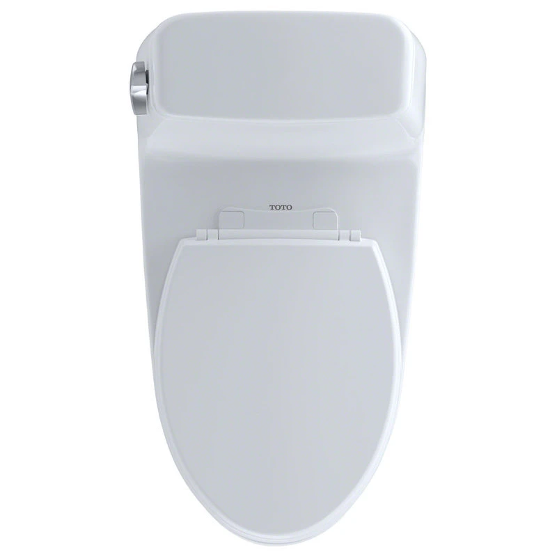 TOTO Eco Ultramax Elongated Front Ada Compliant Cotton 4 TOTO Eco Ultramax Elongated Front Ada Compliant Cotton - Image 4