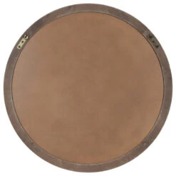 Mansell Wood Framed Wall Mirror, Brown 28 Diameter -Warm Bathroom 2901ec2e0fb40e73 4983 w800 h800 b1 p0