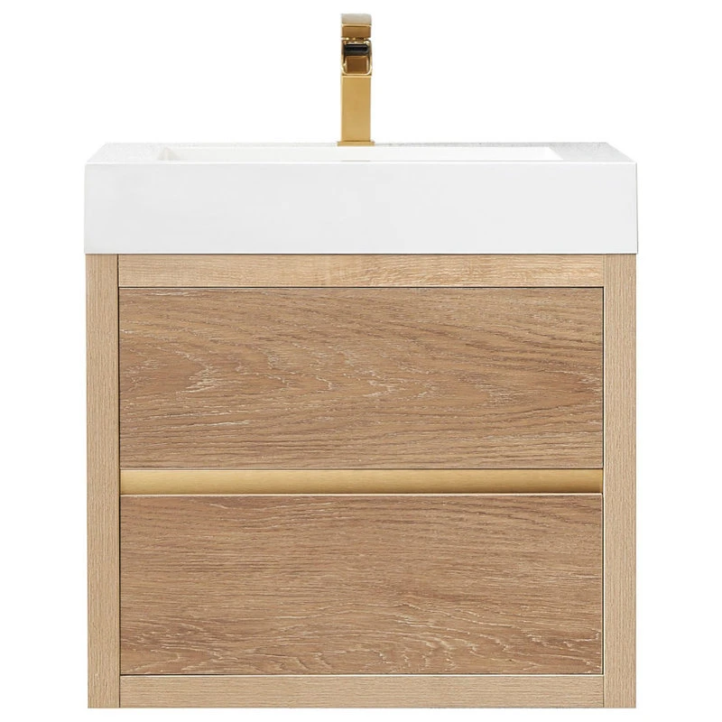 Palencia Wall-Mount Floating Bath Vanity, 24" Single Sink, No Mirror 1 Palencia Wall-Mount Floating Bath Vanity, 24" Single Sink, No Mirror