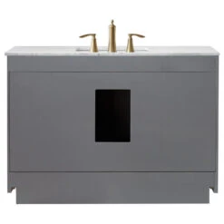 Ivy Gray Bathroom Vanity Set, 48", Without Mirror -Warm Bathroom 2ab1b2cc0f2b95b9 7775 w800 h800 b1 p0