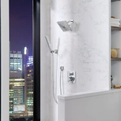 Delta Ara Angular Monitor Valve Trim, 6-Setting Integrated Diverter, Stainless -Warm Bathroom 2ad1acb90d25d027 1354 w800 h800 b0 p0