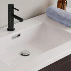 The Shiloh Bathroom Vanity, Single Sink, 48", Dark Walnut, Freestanding -Warm Bathroom 2af10a2403c74469 3857 w800 h800 b0 p0