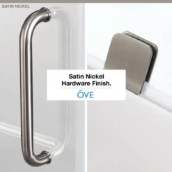 Ove Decors Savannah 40"x32" 10 Mm Shower Kit Satin Nickel -Warm Bathroom 2b11d7180239eef1 9141 w800 h800 b0 p0