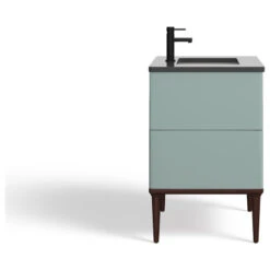 The Rhonda Bathroom Vanity, Single Sink, 30", Aloe Green, Freestanding -Warm Bathroom 2d01c92303c744d5 4008 w800 h800 b1 p0