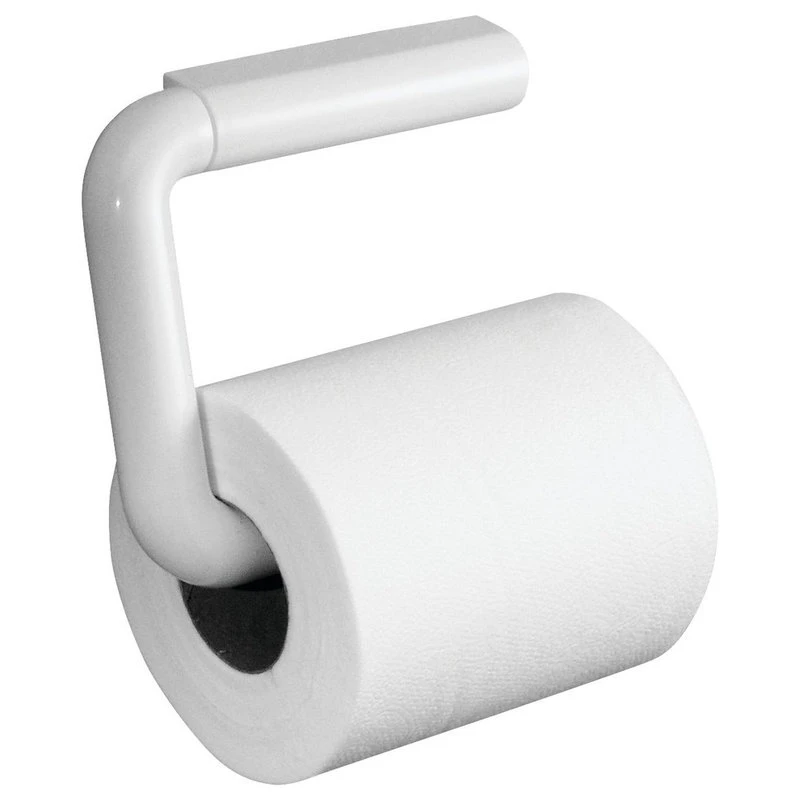 IDesign Toilet Tissue Holder, White 2 IDesign Toilet Tissue Holder, White - Image 2