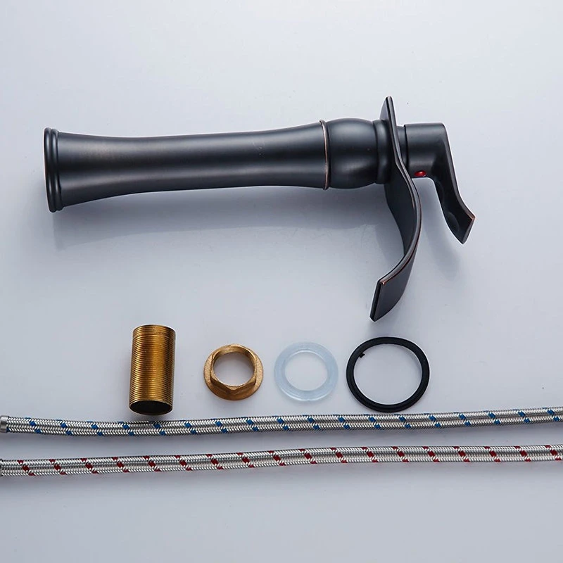 Palencia Single Handle Bathroom Sink Faucet With Drain 2 Palencia Single Handle Bathroom Sink Faucet With Drain - Image 2