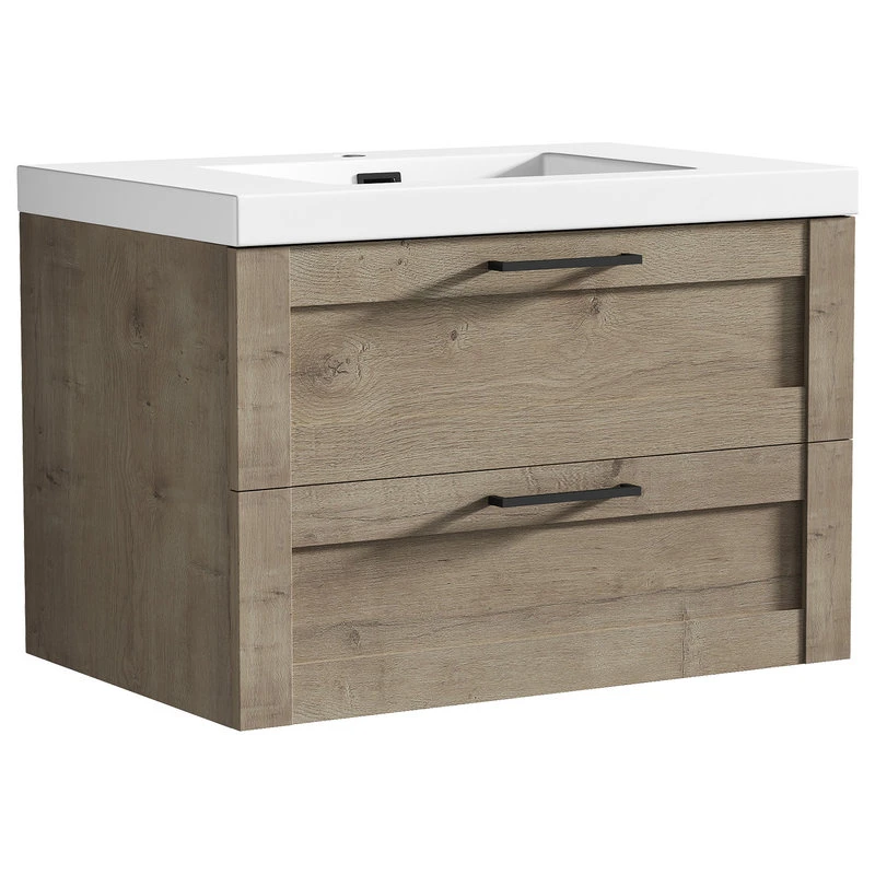 The Cosmo Wall Mounted Modern Bathroom Vanity, Eve, 30" 4 The Cosmo Wall Mounted Modern Bathroom Vanity, Eve, 30" - Image 4