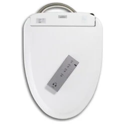 Toto Washlet S350e Bidet Toilet Seat, Auto Open And Close, Round, Cotton White