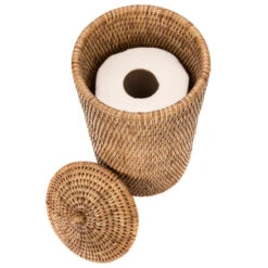 Artifacts Rattan Double Toilet Roll Holder, Honey Brown 12 Artifacts Rattan Double Toilet Roll Holder, Honey Brown -Warm Bathroom 30a1fa0d0d378990 3593 w800 h800 b1 p0