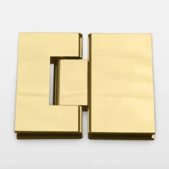 78"x60"x32" Frameless 90 Degree Shower Enclosure Glass Hinge, Polished Brass -Warm Bathroom 3151bde200b14033 9797 w800 h800 b0 p0