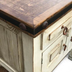 San Pascual 30" Rustic Vanity, Vintage White -Warm Bathroom 32015abc088cdbb8 2593 w800 h800 b0 p0