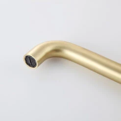 Brushed Brass Single Lever Wall Mounted Bathroom Faucet Swivel Sink Faucet Brass -Warm Bathroom 32e11eb2001d12fb 6046 w800 h800 b0 p0