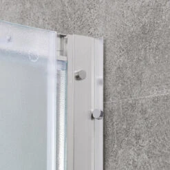 Ove Decors Breeze 32 Shower Kit, Frosted Glass Panels And Base, Satin Nickel -Warm Bathroom 32f18fdb0f901bd5 3480 w800 h800 b0 p0