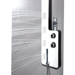 Dyconn Guitar White Shower Panel, 4 Spray Massager Jets 9 Dyconn Guitar White Shower Panel, 4 Spray Massager Jets -Warm Bathroom 3331531c0b0ddc05 2879 w800 h800 b0 p0