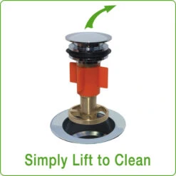 Patented Pop Down® Bathtub Drain, Integral/Contractor Overflow, Dark Bronze 8 Patented Pop Down® Bathtub Drain, Integral/Contractor Overflow, Dark Bronze -Warm Bathroom 33c1d2630e7bba2d 0064 w800 h800 b0 p0