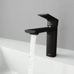 VIGO Davidson Single Hole Bathroom Faucet, Matte Black -Warm Bathroom 36c105740f59e22a 2074 w800 h800 b0 p0