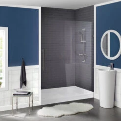 Voltaire 60 X 36 Acrylic White, Single-Threshold, Left-Hand Drain, Shower Base 6 Voltaire 60 X 36 Acrylic White, Single-Threshold, Left-Hand Drain, Shower Base -Warm Bathroom 36d119d7025eb3e1 4239 w800 h800 b0 p0