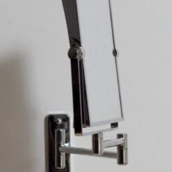 American Imaginations 16.36-in. Rectangle Stainless Steel Wall Mount Magnifying Mirror In Chrome Color -Warm Bathroom 38015d5e00dbab92 2102 w800 h800 b0 p0