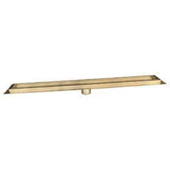 SereneDrains Luxurious Satin Gold Tile Insert Linear Shower Drain, 30 Inch -Warm Bathroom 381124990129604b 5821 w800 h800 b1 p0