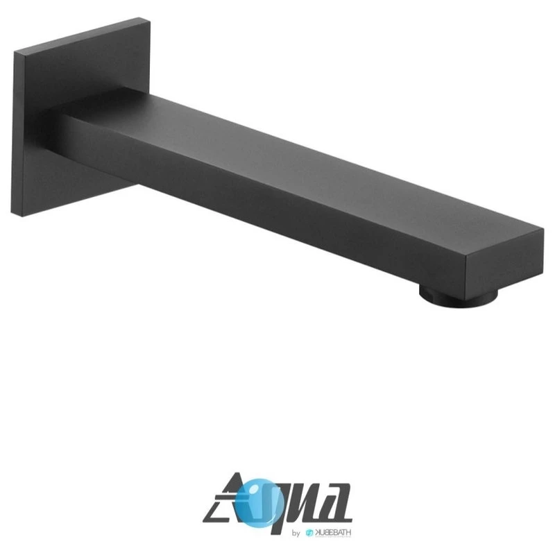 Aqua Piazza 8" Ceiling Square, Rain Shower, Handheld, Tub Filler, Matte Black 6 Aqua Piazza 8" Ceiling Square, Rain Shower, Handheld, Tub Filler, Matte Black - Image 6