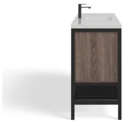 The Levi Bathroom Vanity, Single Sink, 48", Taupe, Freestanding -Warm Bathroom 39b1f07503d9afd3 0977 w800 h800 b1 p0