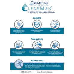 DreamLine Enigma Air 56-60x76 Frameless Sliding Shower Door, Satin Black -Warm Bathroom 39d1835a038114d1 1207 w800 h800 b1 p0