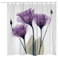 Gentian Hope Shower Curtain