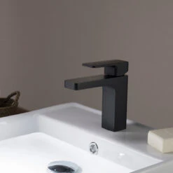Blossom Brass Square Single Handle Bathroom Vanity Sink Faucet, Matte Black 8 Blossom Brass Square Single Handle Bathroom Vanity Sink Faucet, Matte Black -Warm Bathroom 3b11aaa50e4706b1 9590 w800 h800 b0 p0