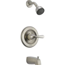 Delta Classic Monitor 13 Series Tub & Shower Trim, Stainless, T13420-SS
