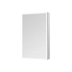 AQUADOM Edge Royale LED Medicine Cabinet Defogger Left Hinge 20"x32"x5" -Warm Bathroom 3e415226035d516e 0423 w800 h800 b1 p0