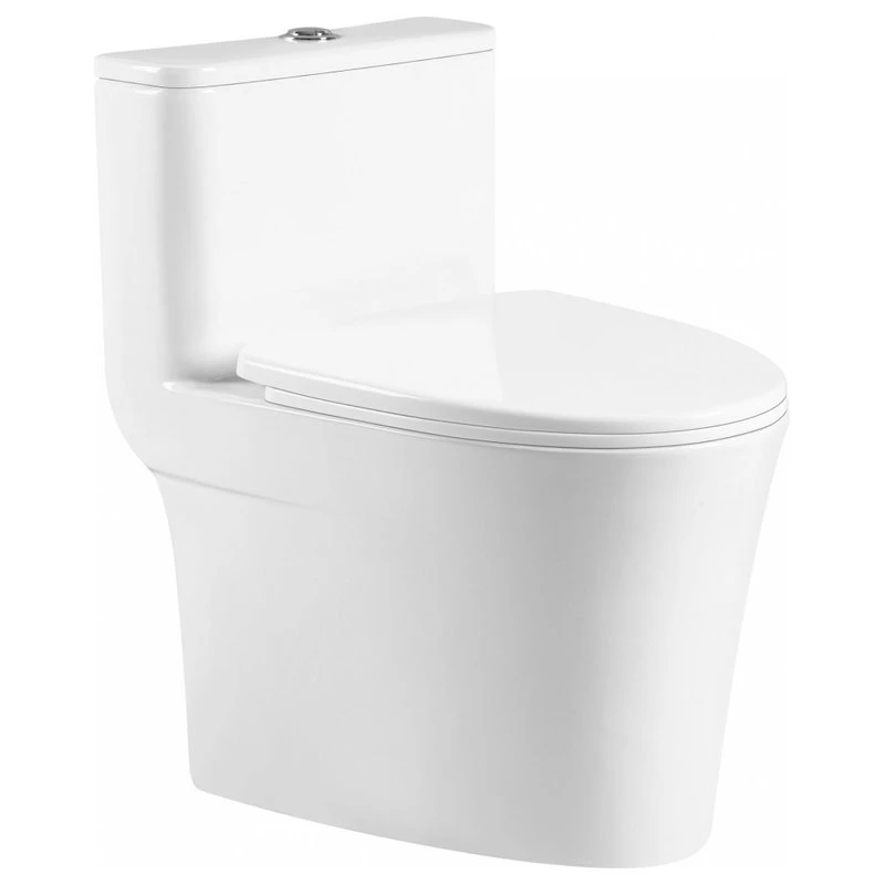 Fine Fixtures Modern One Piece Round Toilet 2 Fine Fixtures Modern One Piece Round Toilet - Image 2