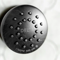 Delta 50102 Singe Function Round Brass Body Spray - Matte Black -Warm Bathroom 3ea151840ecfc550 3050 w800 h800 b0 p0