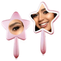 Starlet Led Handheld Makeup Mirror, Pearl White