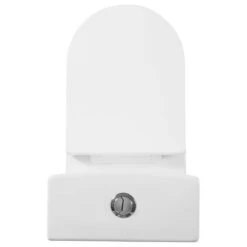 Fine Fixtures Dual-Flush Round One-Piece Toilet, Seat Included, 12" Rough In 8 Fine Fixtures Dual-Flush Round One-Piece Toilet, Seat Included, 12" Rough In -Warm Bathroom 3f41894d0e55a4f0 8249 w800 h800 b1 p0