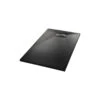 VidaXL Shower Base Tray SMC Black 47.2"x27.6" Bathroom Base Shower Receptor